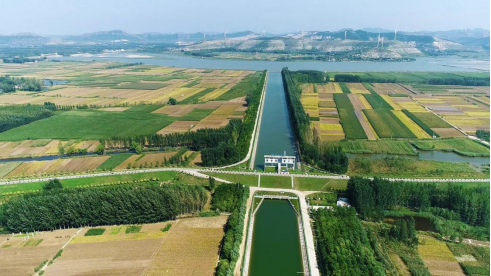 山东南水北调东线一期工程穿黄河工程获"国家优质工程奖"