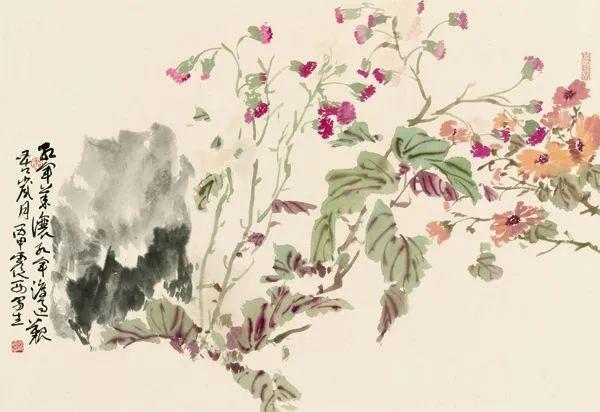 姚震西花鸟画欣赏