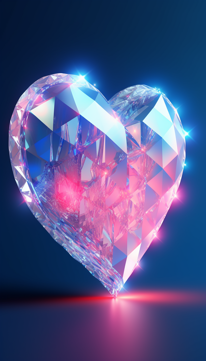 什么爱才值得?附:520到了,给各位送图 粉色爱心钻石手机壁纸