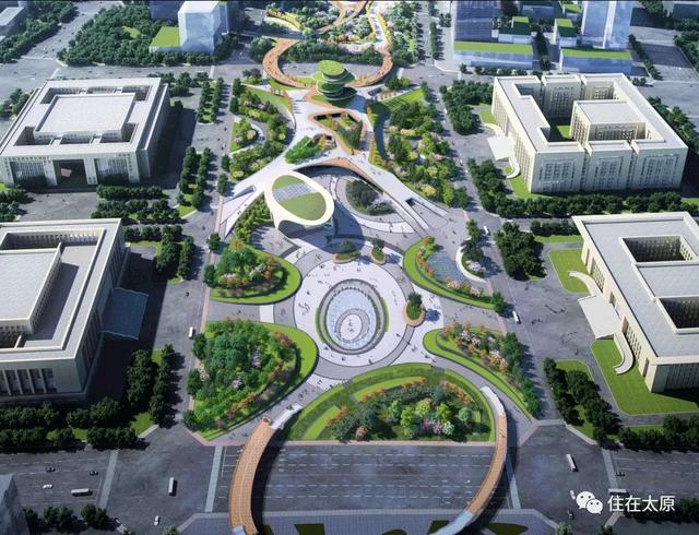 酷炫!太原的"中央公园"长风公园概念规划曝光