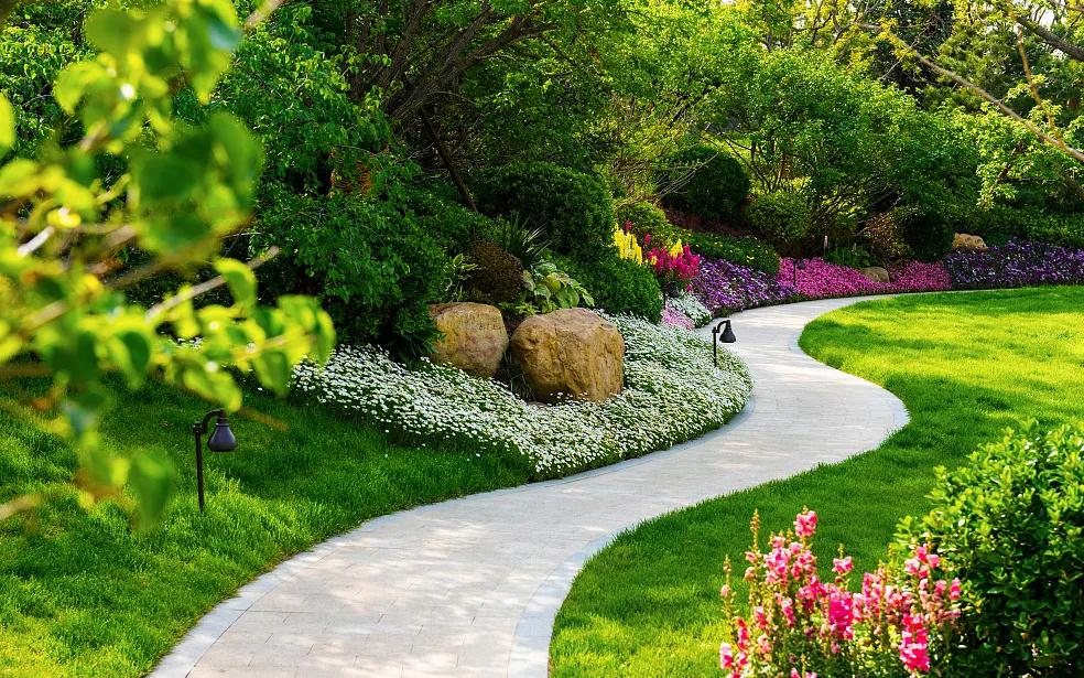 康巴什这个小区的全龄化园林值得一看!