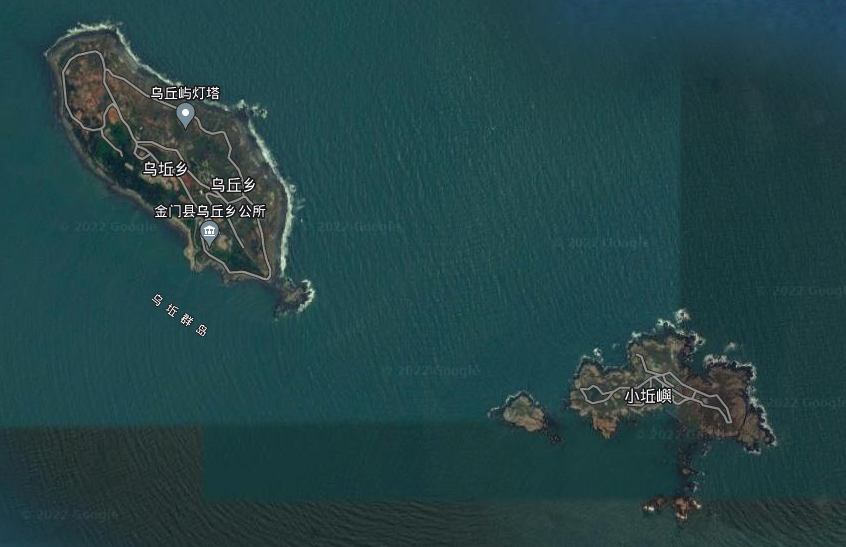 台湾省管辖范围之离岛中的离岛,与湄洲岛相隔仅18海里