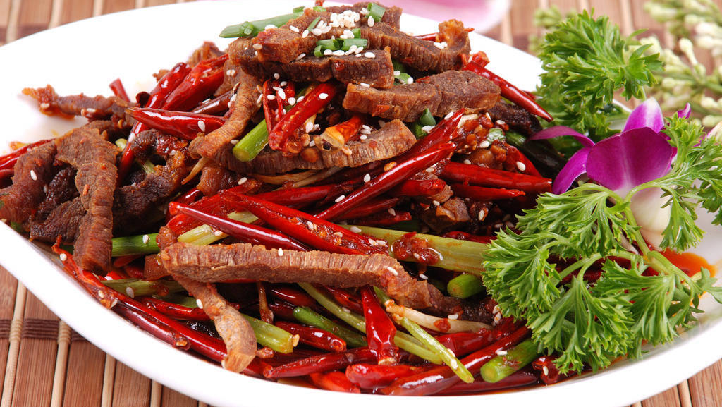 「陕菜味道」渭北特色农家菜——干煸牛肉丝