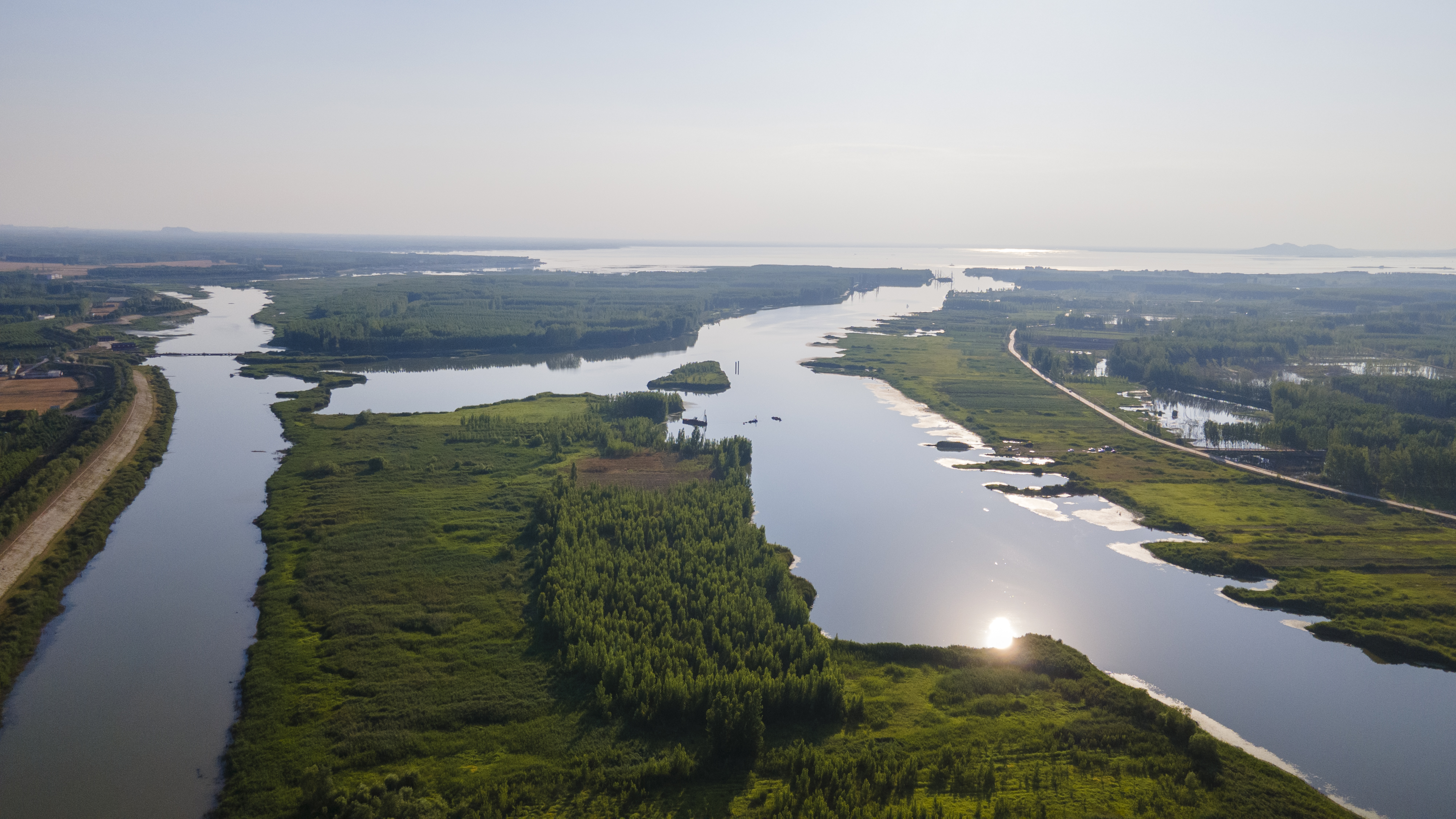 八百里水泊东平湖地质