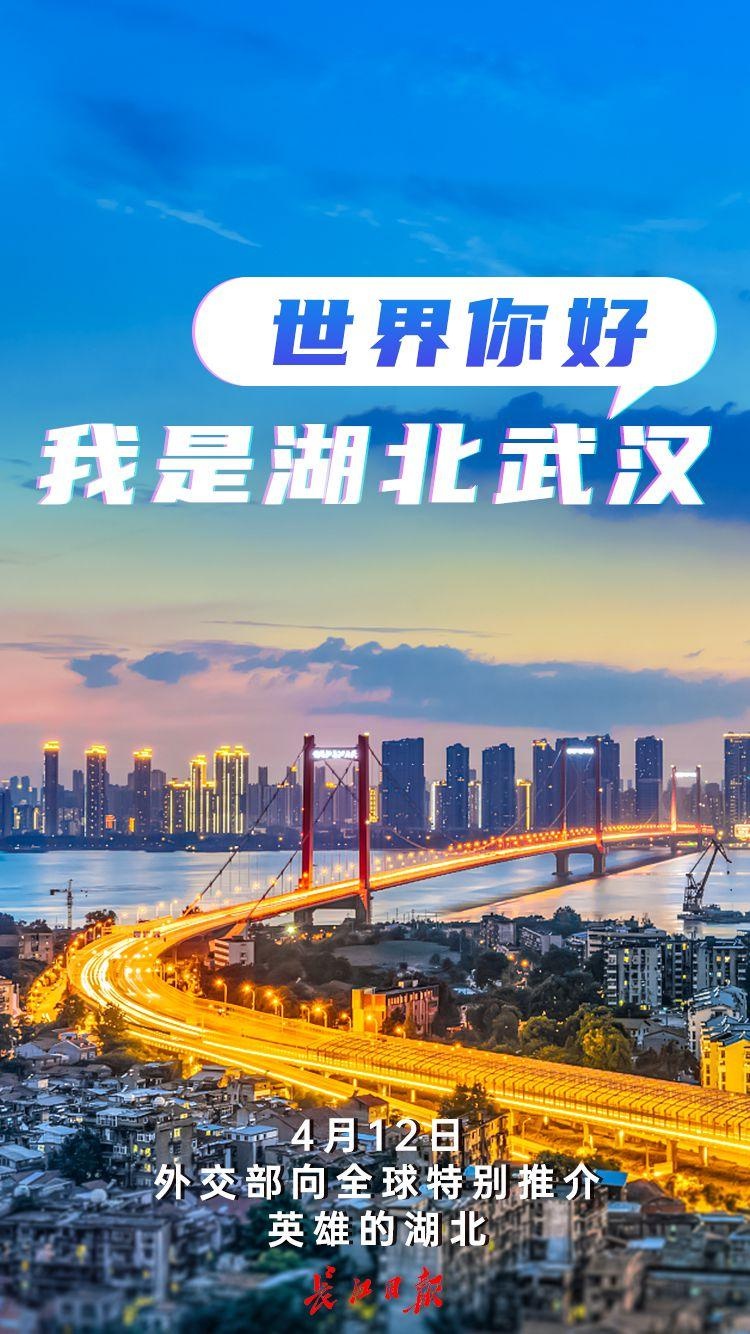 世界你好,我是湖北武汉|海报
