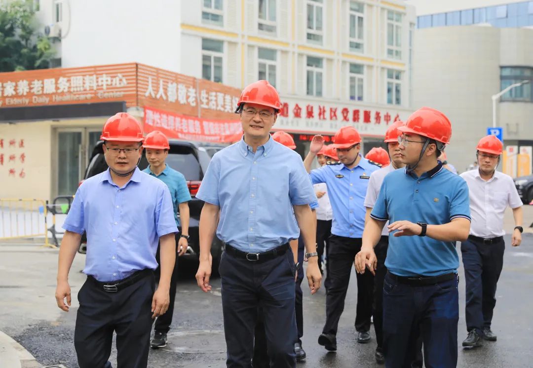 蔡旭昶带队来新区检查节前安全生产工作