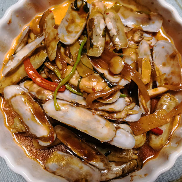 辣炒小人仙,绝对是下酒必不可少的菜