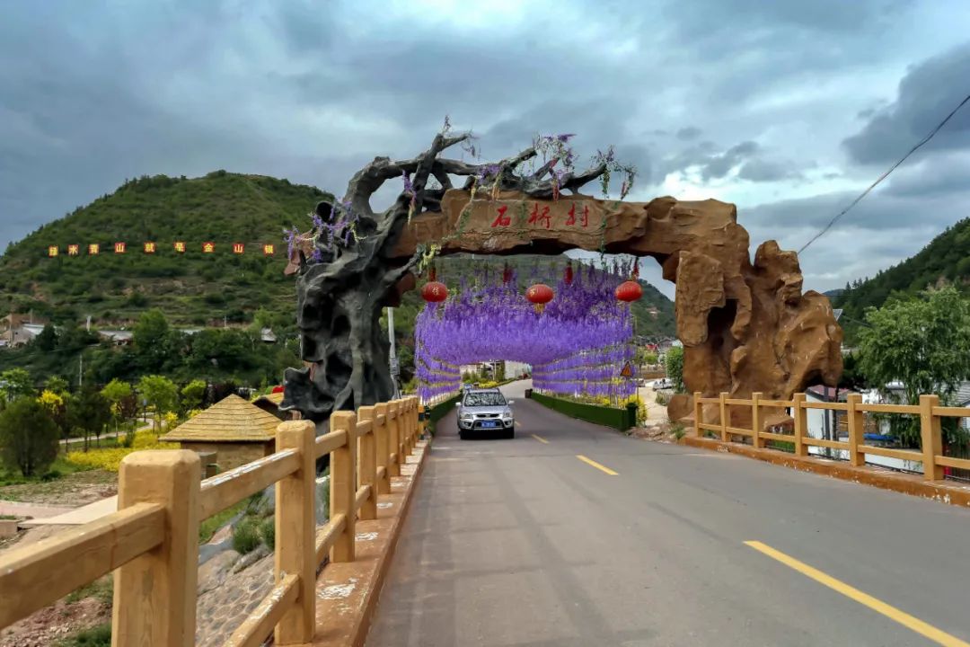 走进庄浪县韩店镇石桥村.