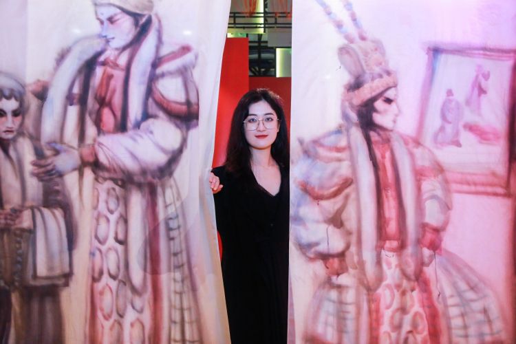 "步深溪"马晓晴艺术作品展在巢美术馆开幕