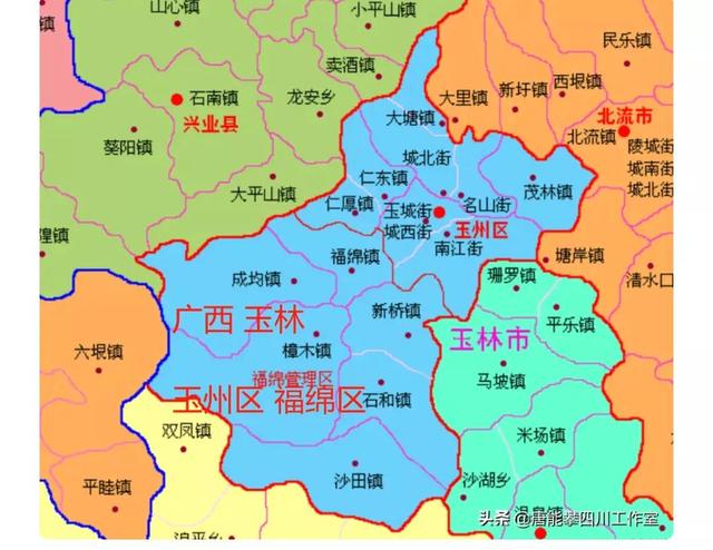 玉州区,北流市,福绵区各镇人口,企业,超市状况