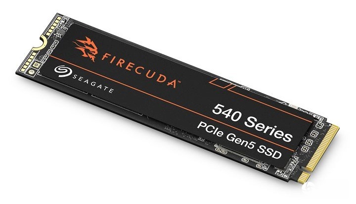 seagate推出firecuda 540 pcie gen5 nvme ssd