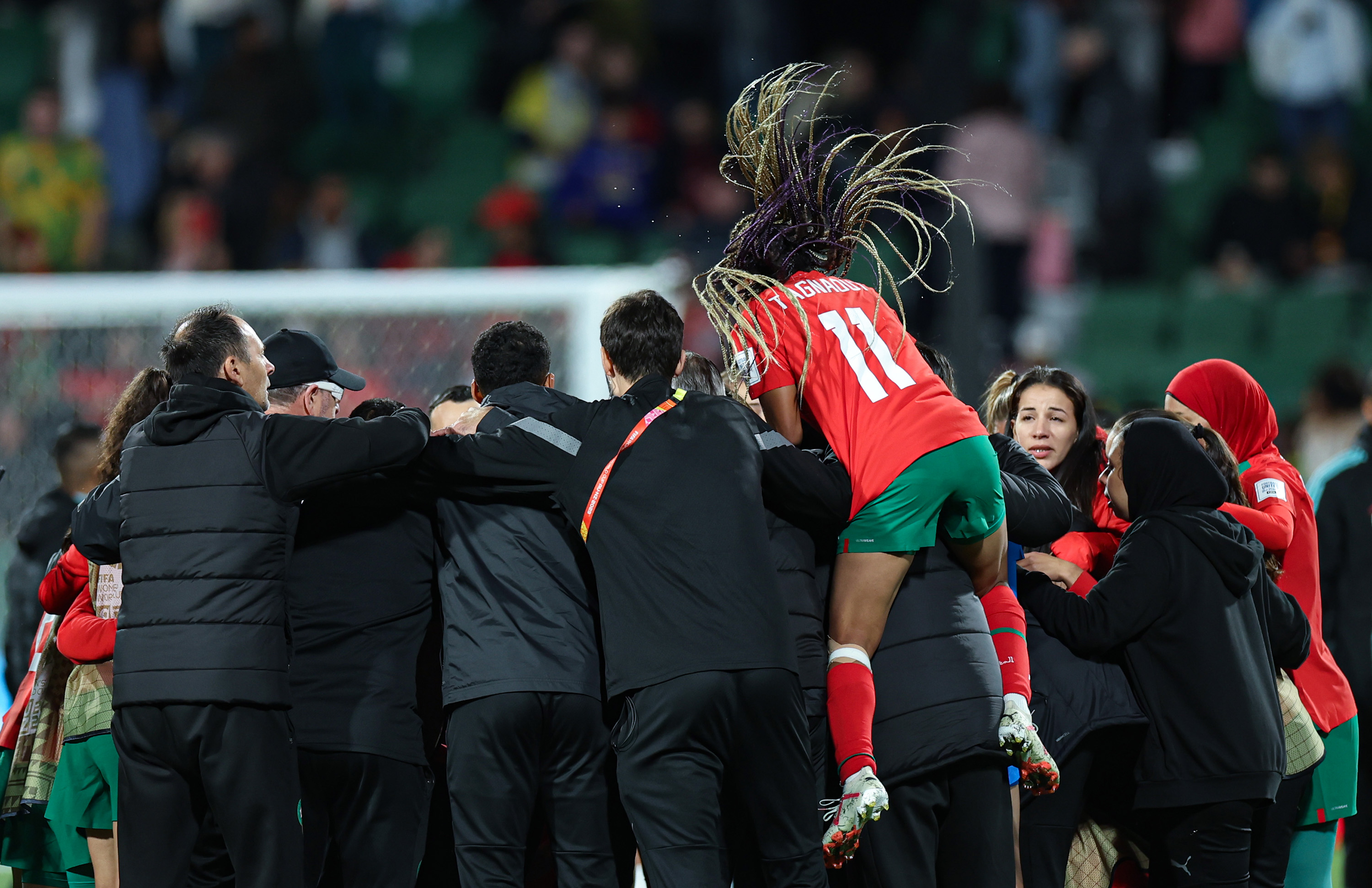 女足世界杯摩洛哥队胜哥伦比亚队两队双双小组出线