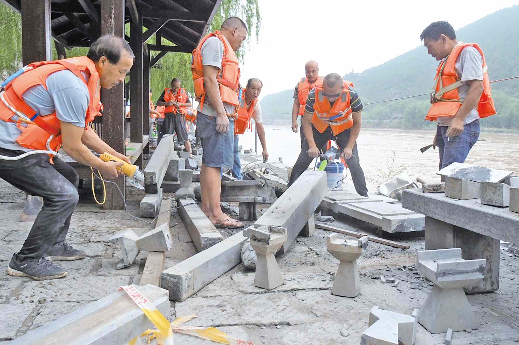 河南遭受特大暴雨灾害 部分景区受灾严重