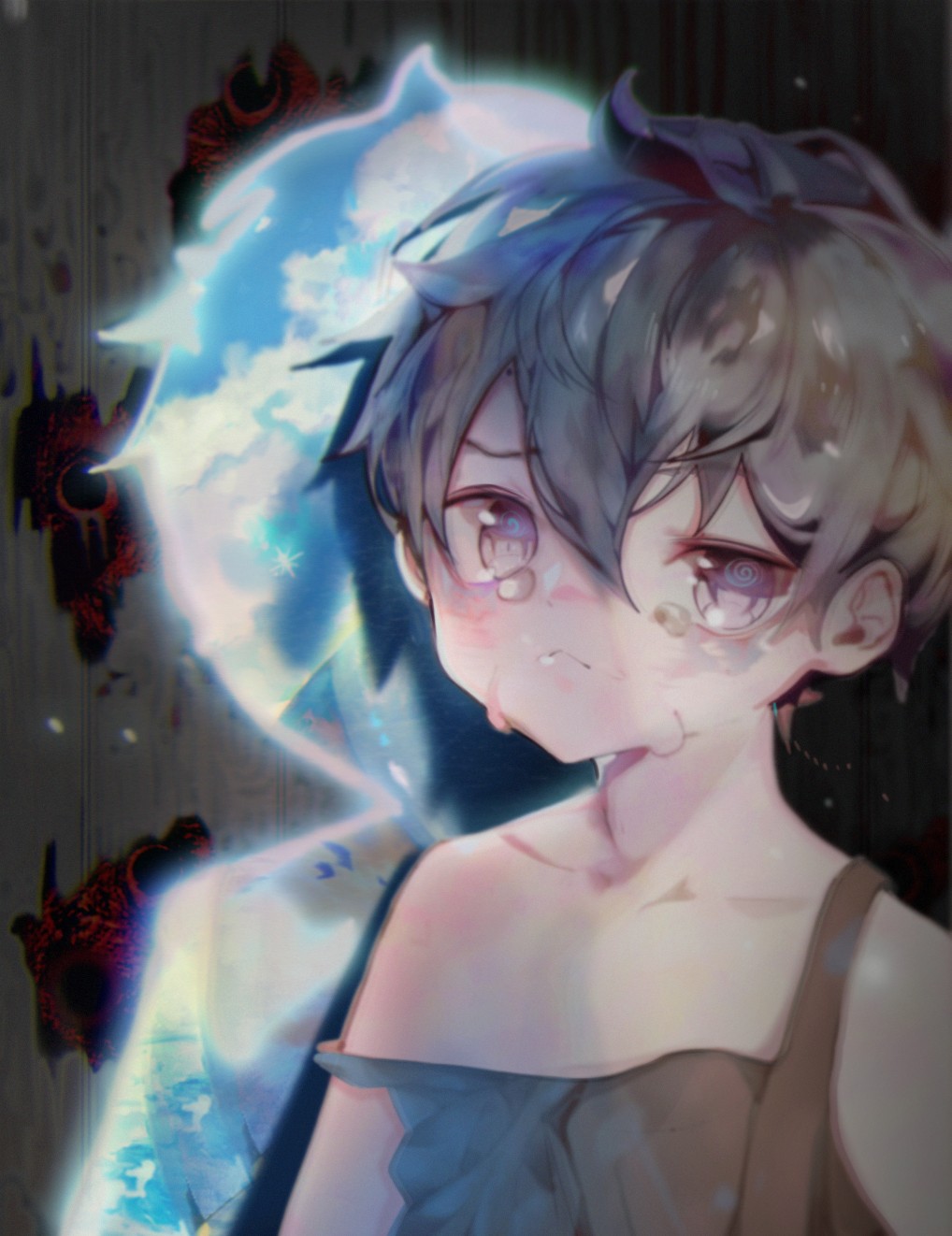 画师「min」作品欣赏:软萌正太少年人物插画