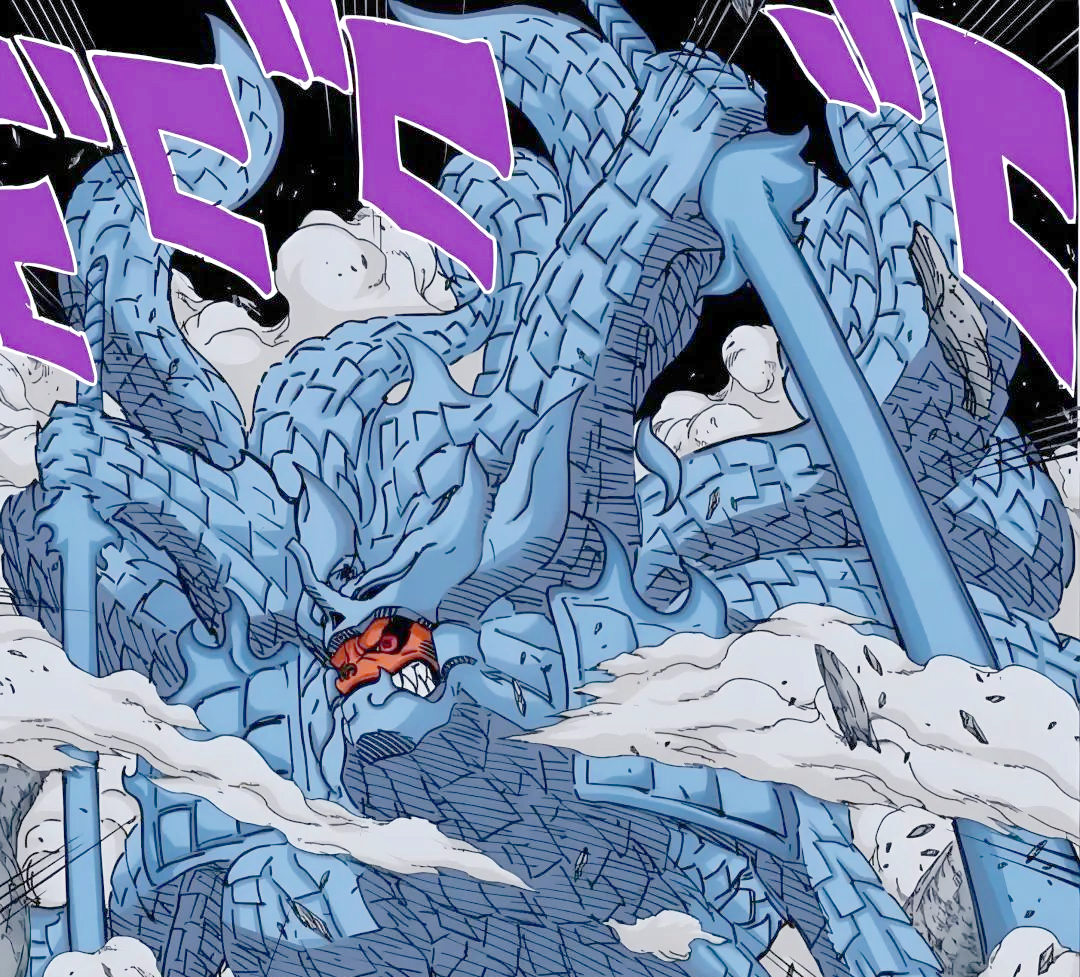 最初,斑将完全体须佐覆盖在九尾身上,是为了防止柱间使用木叶耳顺术