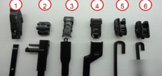 当前市场上的轿车多数采用了u型接口雨刮器,这是一种普遍适用的类型