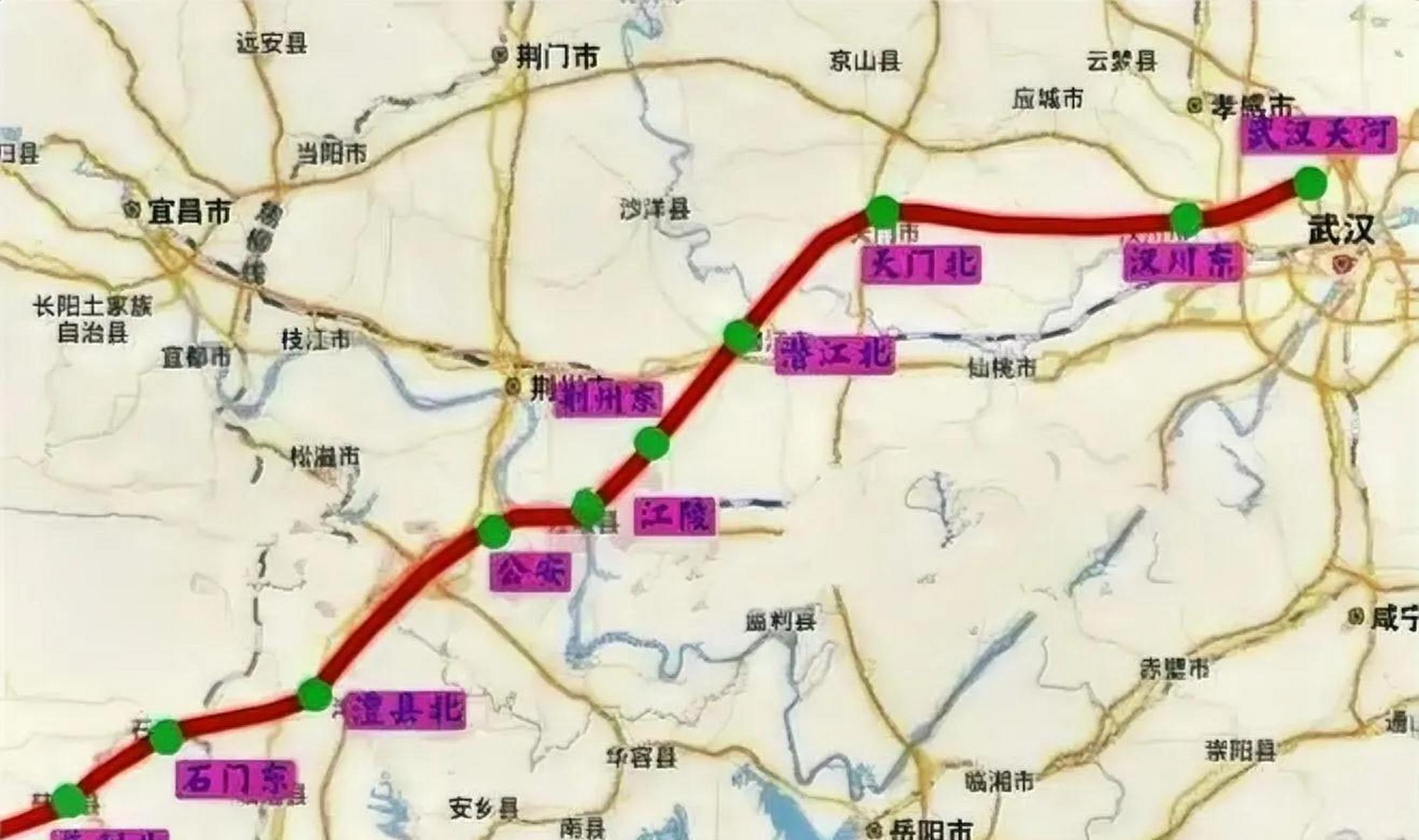 仙桃城际铁路线路图图片