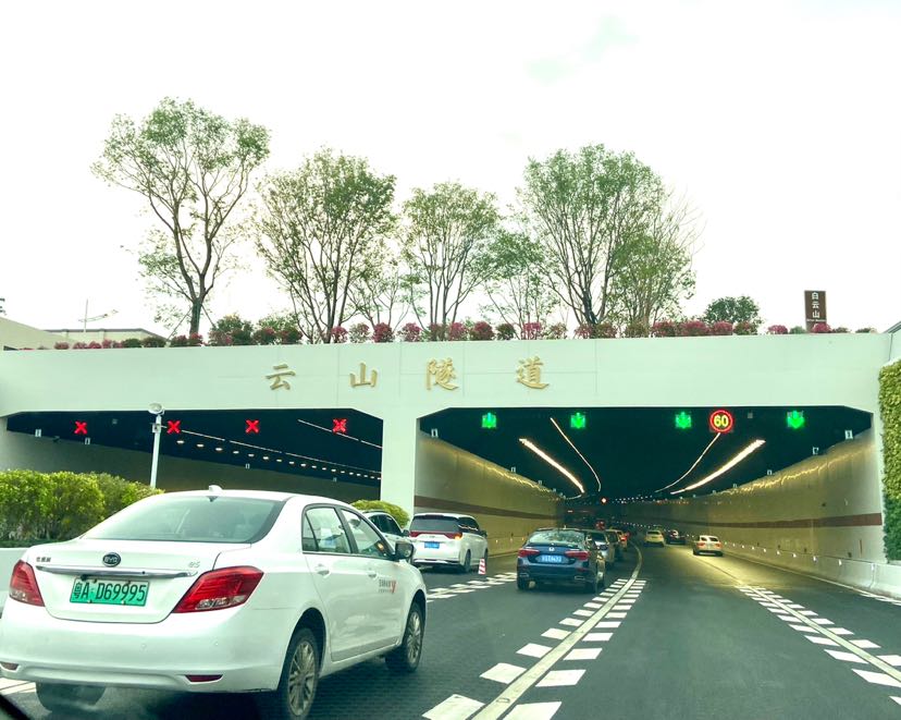 白云大道下穿隧道25日通车,38路等公交线路有调整