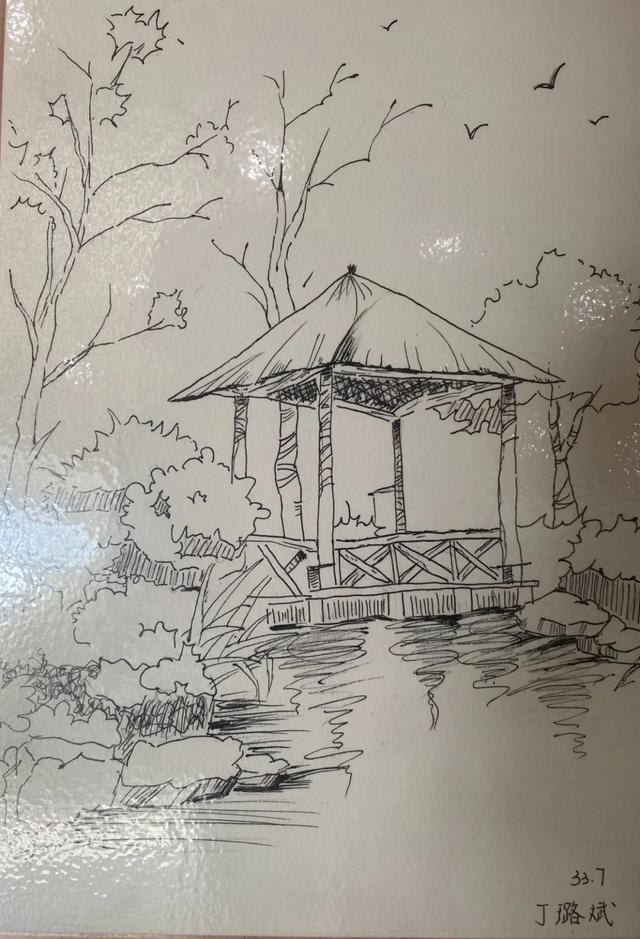 满满的老济南回忆!手绘简笔画走红网络!