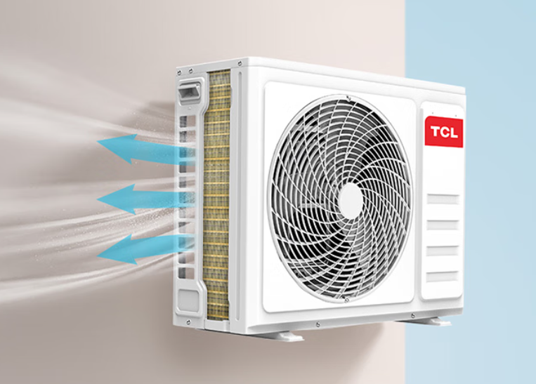 tcl新1级能效冷暖空调,外机可以反转除尘,大3匹变频,价低省电