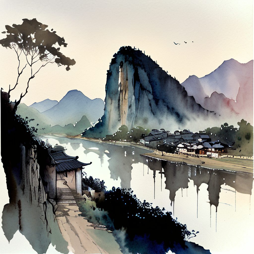 僧话磻溪叟,平生重赤松