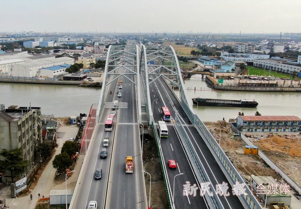 金山大桥今日全线通车