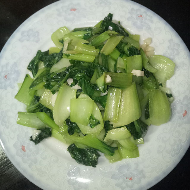 清炒小油菜,简单快手家常菜