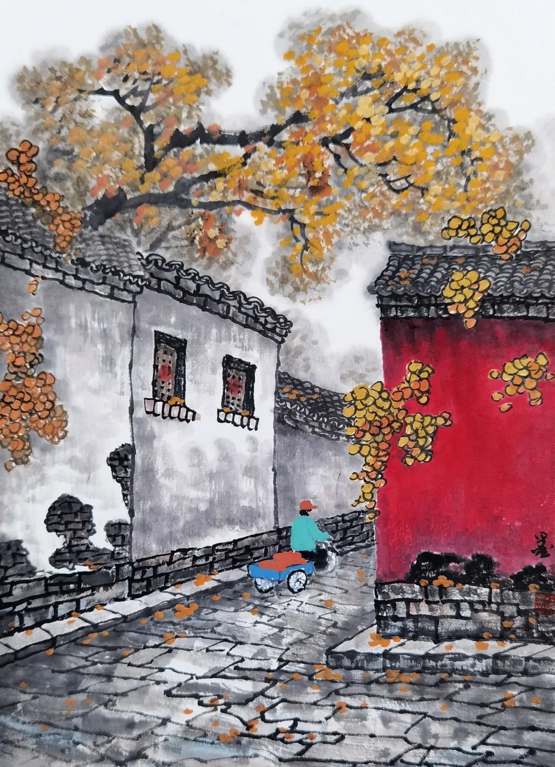 胡同印象|走进画家赵墨笔下的老北京胡同