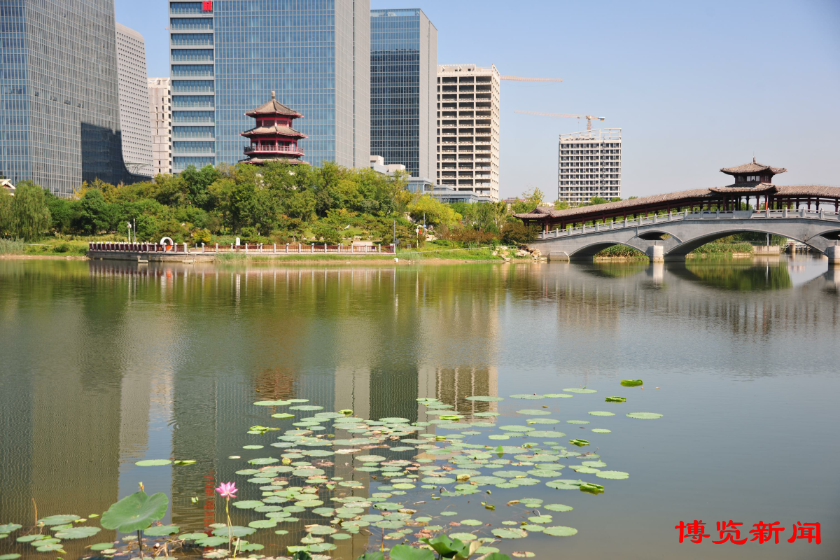 张店玉龙湖图片