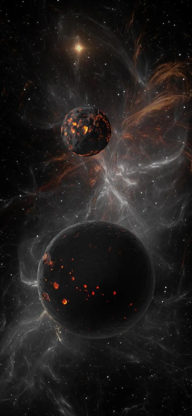 这组星球壁纸当锁屏,效果太绝了