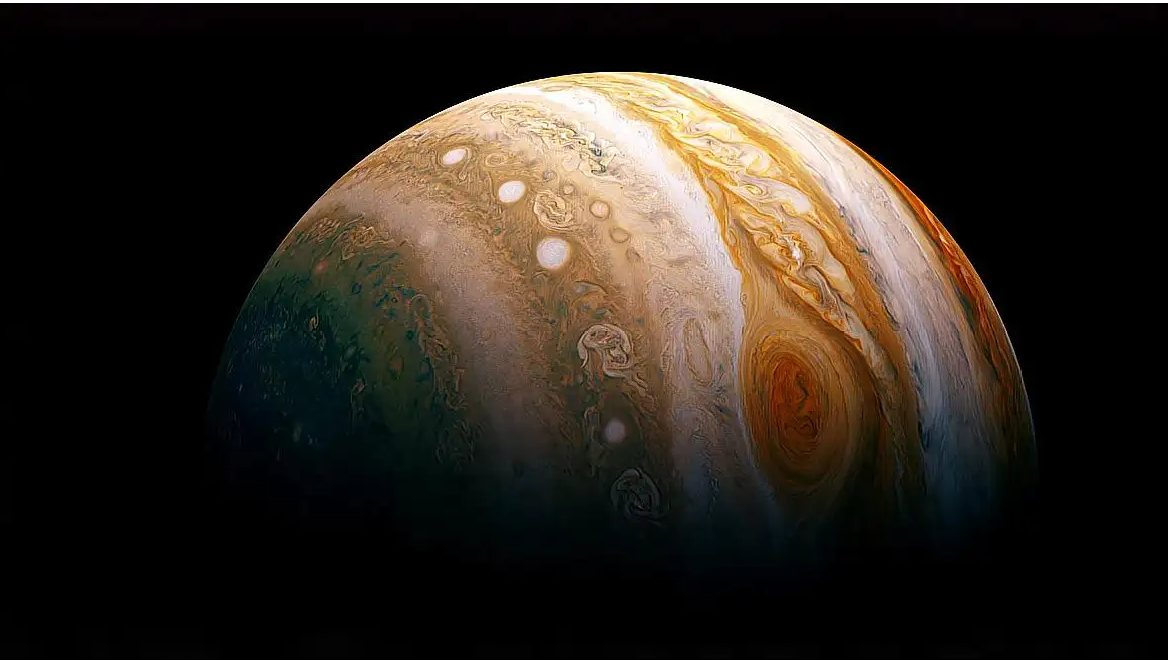 宇宙中最大的行星图片