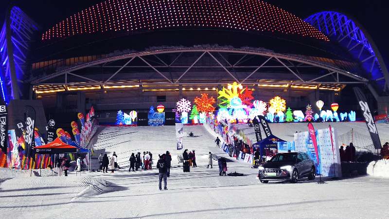 沈阳市奥体冰雪嘉年华图片