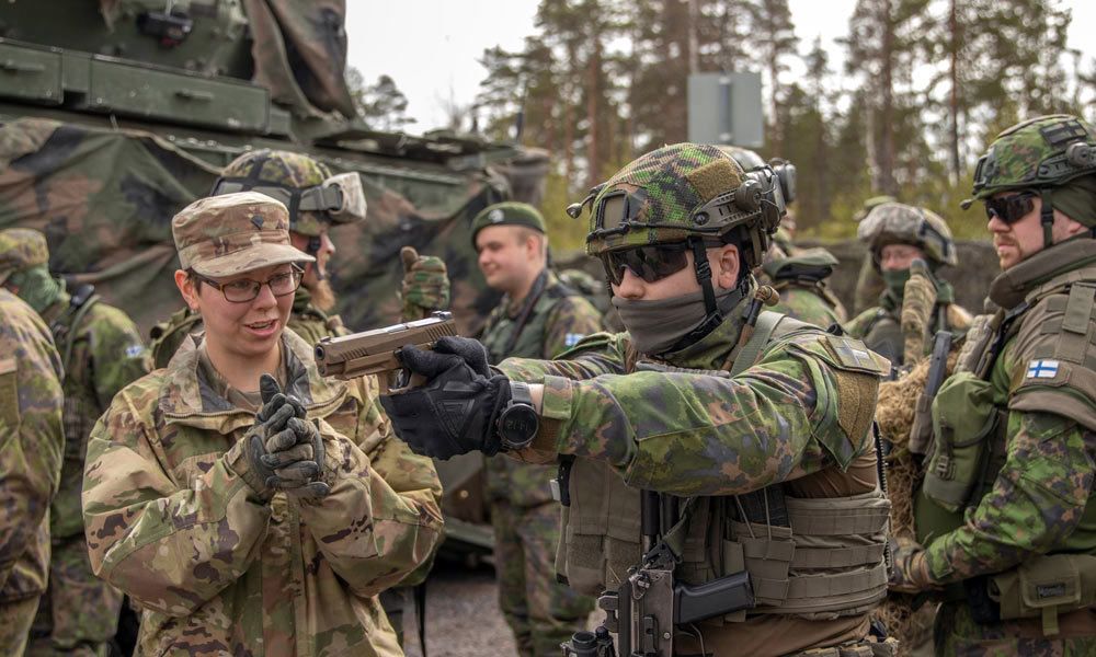 美军将获准进驻芬兰军事基地