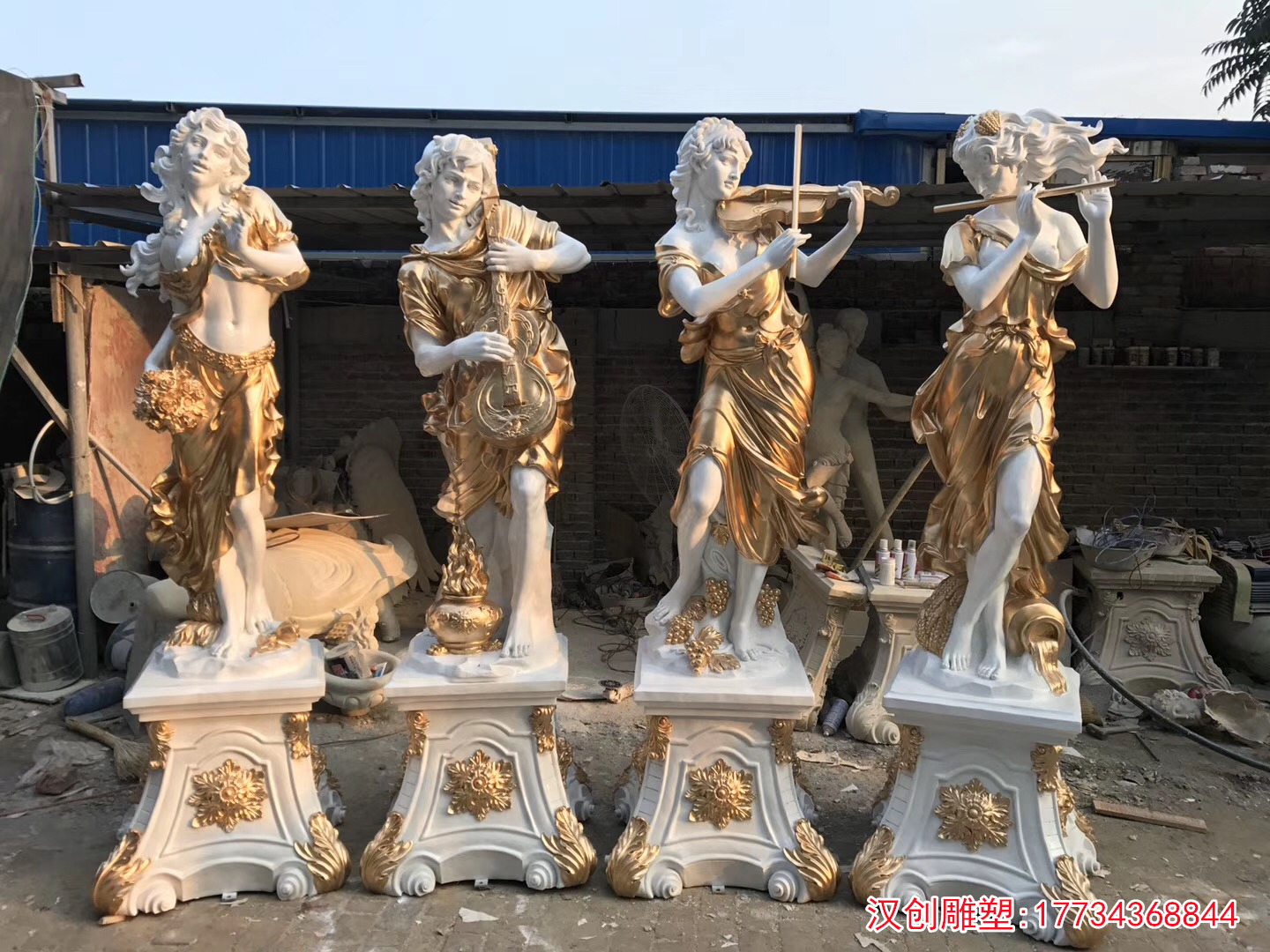 人物雕塑古希腊神话玻璃钢雕塑 baijiahao.baidu.com