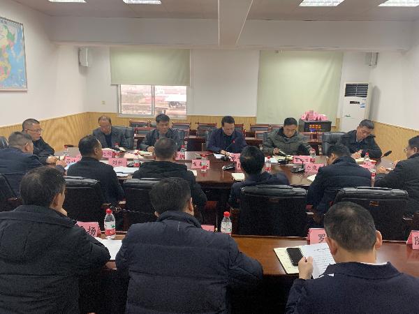 蒋云新与下级单位"一把手"廉政谈话