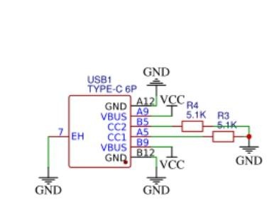 typec改usb接线图图片