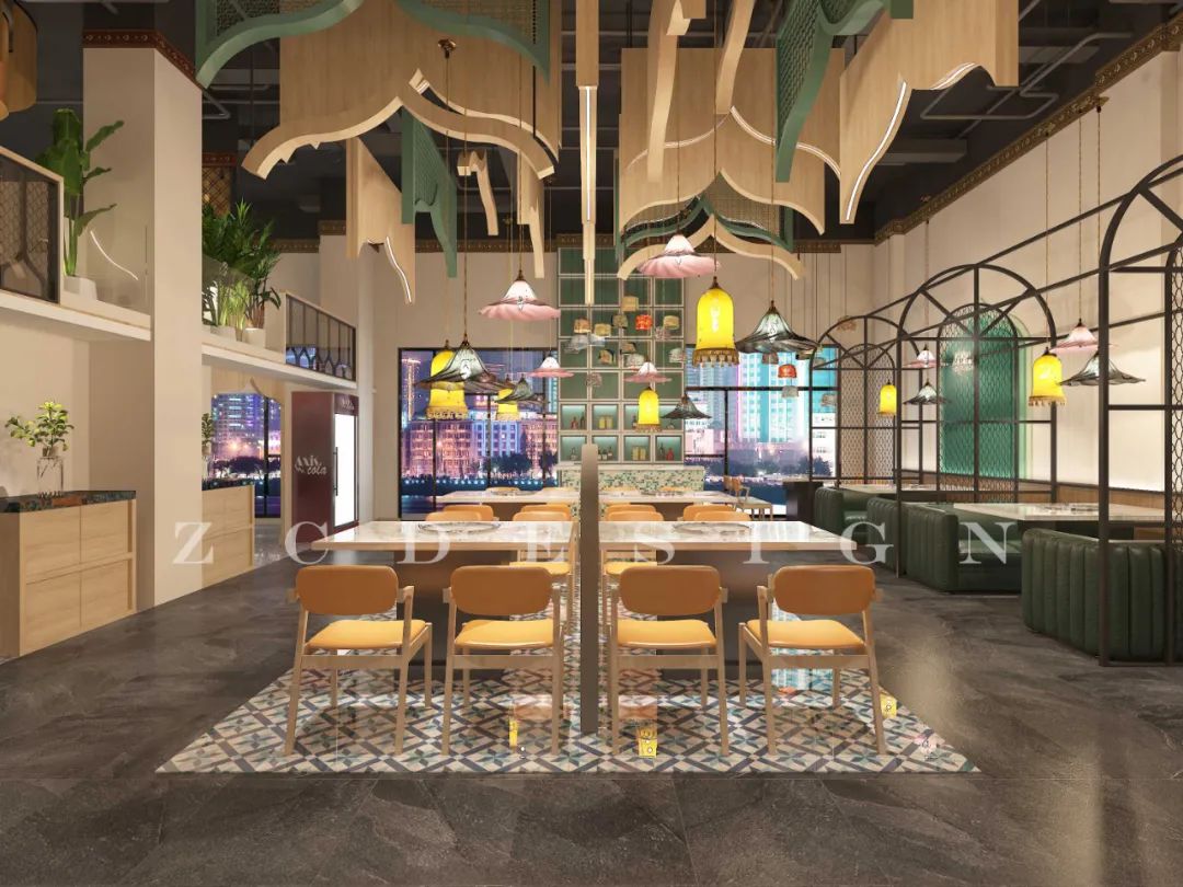 伊桂阁清真火锅店设计「哲创原创作品 禁止盗用」