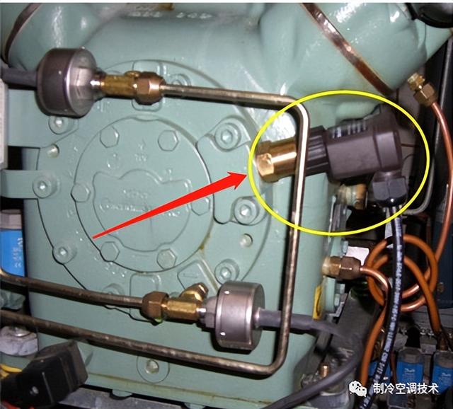 压缩机油压差控制器工作原理与接线图