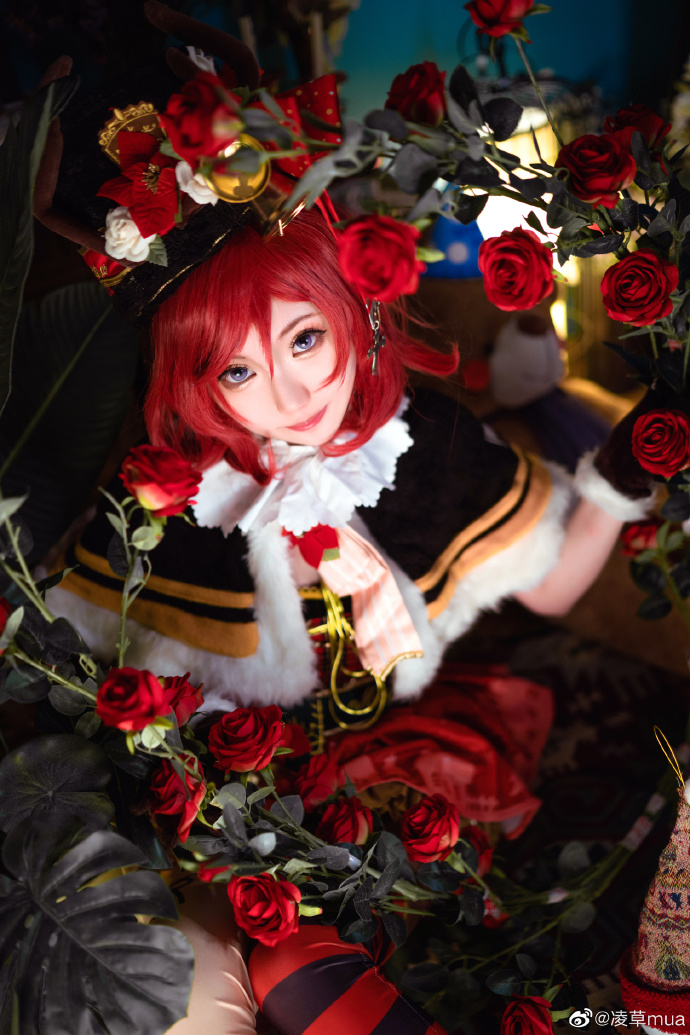 西木野真姬cos,魅力无限漂亮小女神,第一眼就被美到