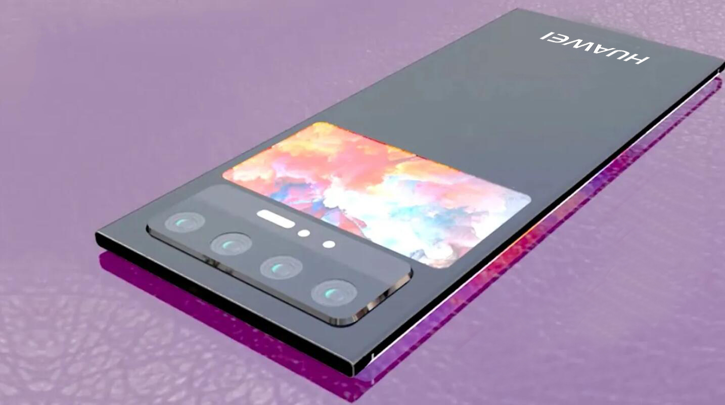 华为mate50pro概念机:双曲真全屏配3寸副屏,比横排4镜头还抢眼