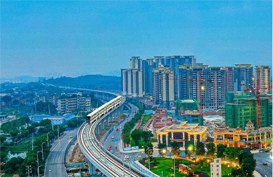 江津轨道双福享堂站不能改名 力争22年春节前上线调试