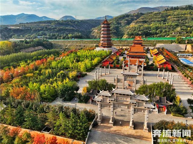 金城公园秋色独好