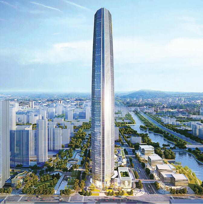 宁波打造的"超高"地标建筑,总投资约130亿元,预计2026年建成