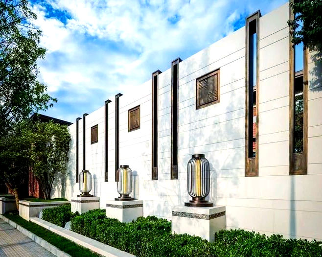 各式新中式围墙设计欣赏