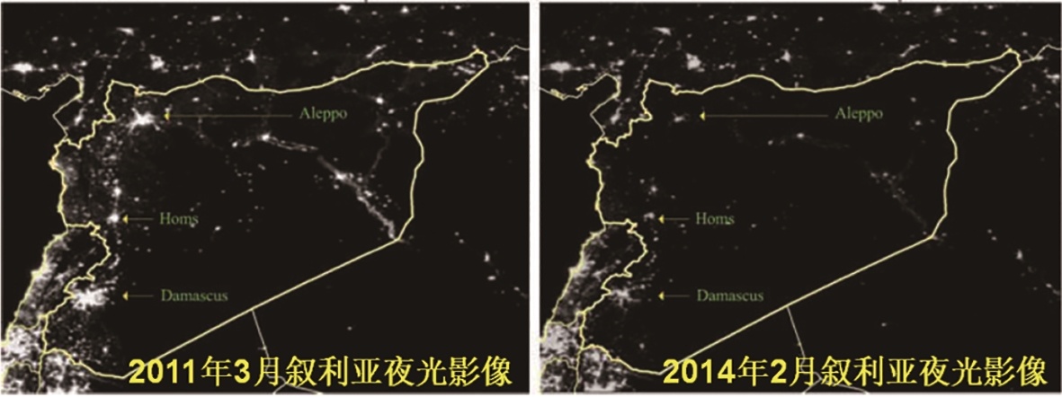 叙利亚卫星地图图片