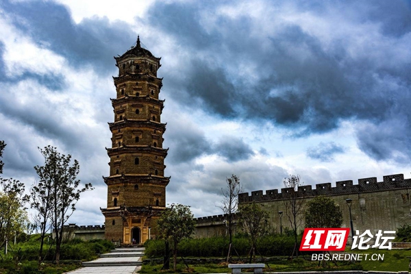 「每日一图@湖南」建筑精巧的湘中名塔——新化北塔