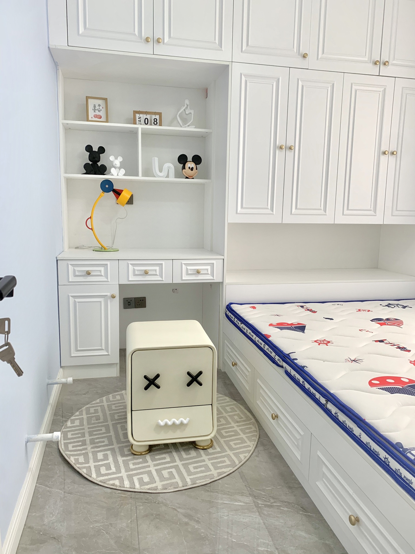 晨阳水漆调色卧室客厅背景墙春露秋霜 奶咖色 伦敦雾 悠扬蓝好看