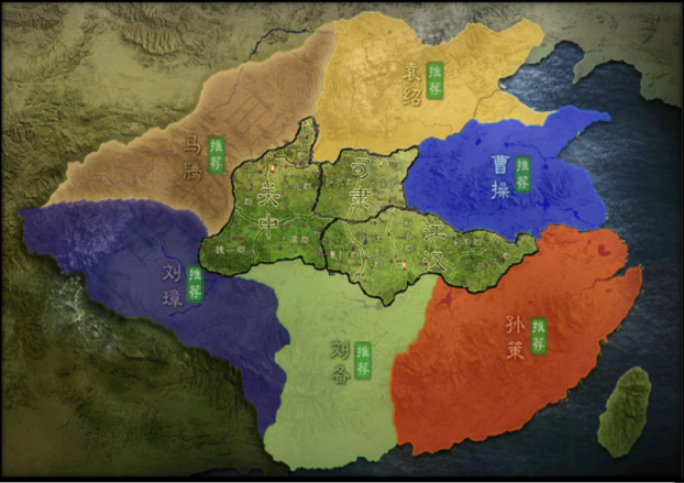 三国志战略版地图解析图片