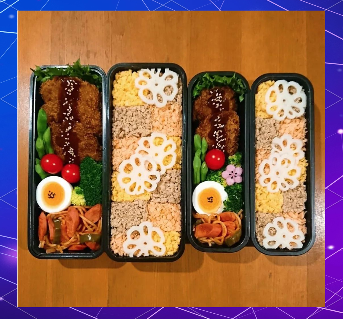 日本人的便当合集,满足你的各种美食期待!