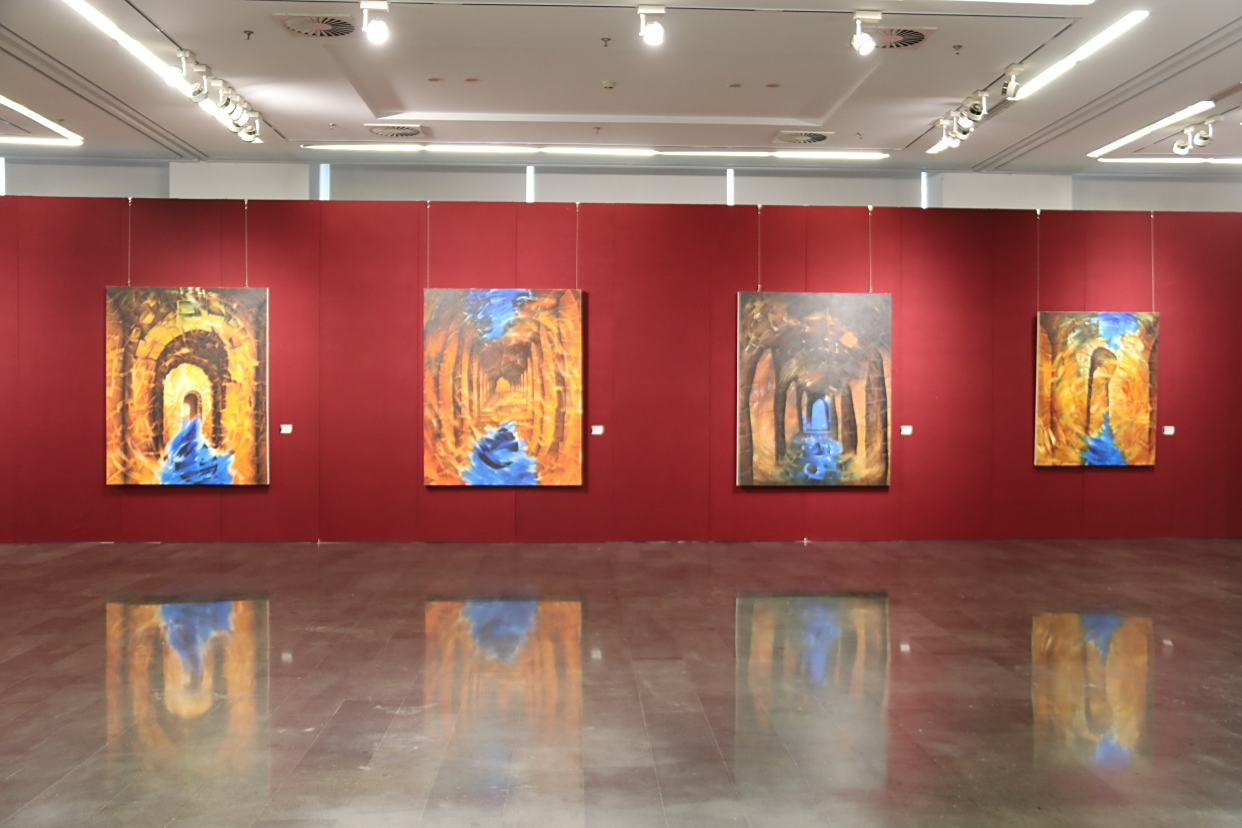 "回不去的故乡——刘世彪艺术作品展" 在人美美术馆完美呈现